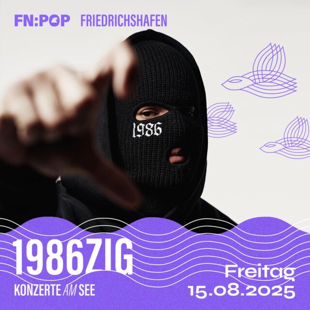 Instagram-Beitrag: 1986zig, 15. August 2025, Konzerte am See